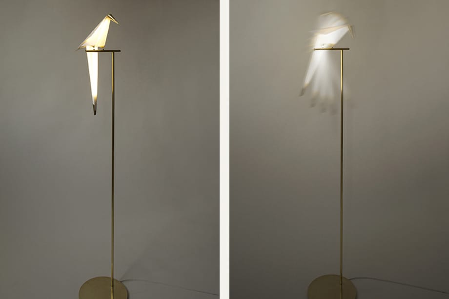 Origami Bird Lights by Umut Yamac