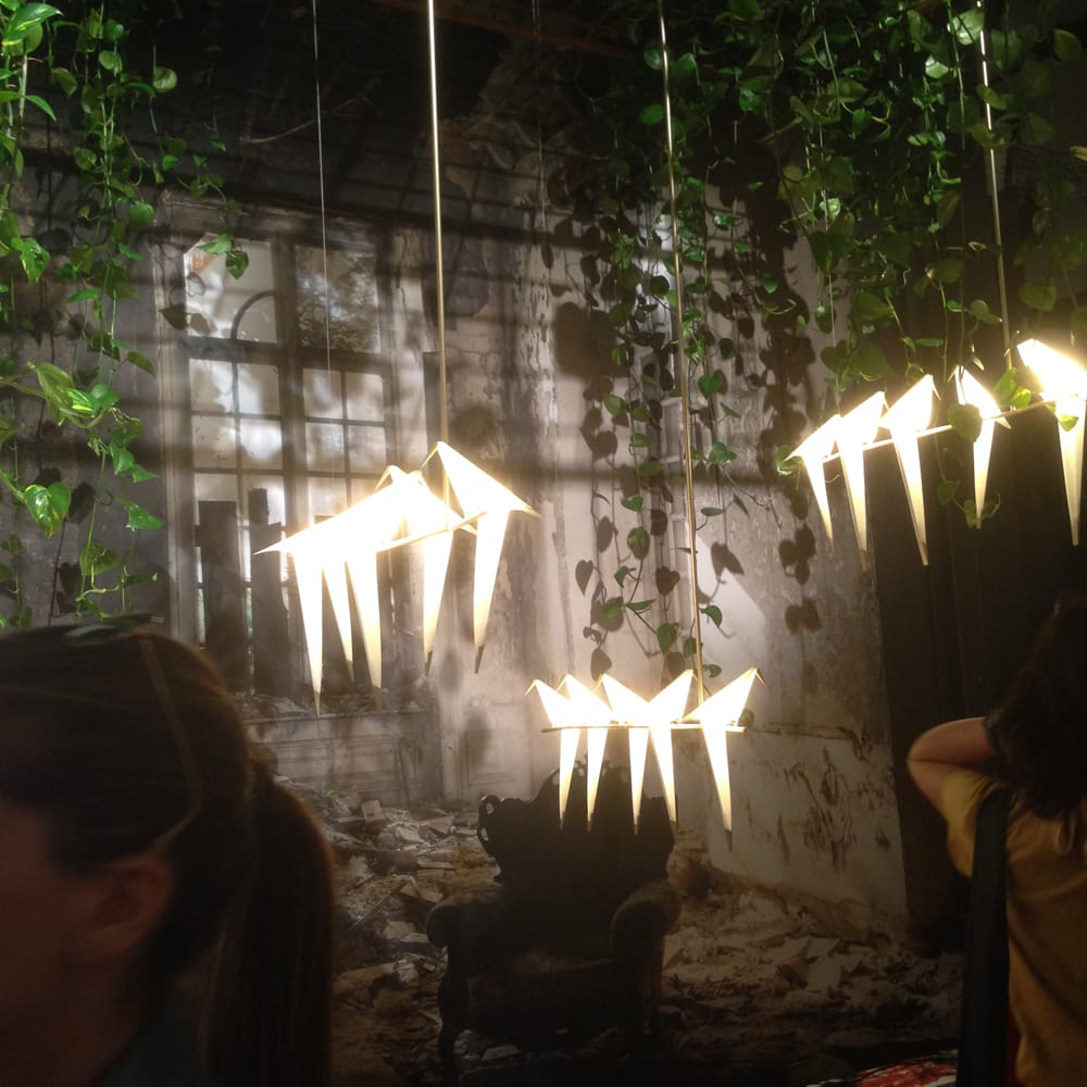 Origami Bird Lights by Umut Yamac