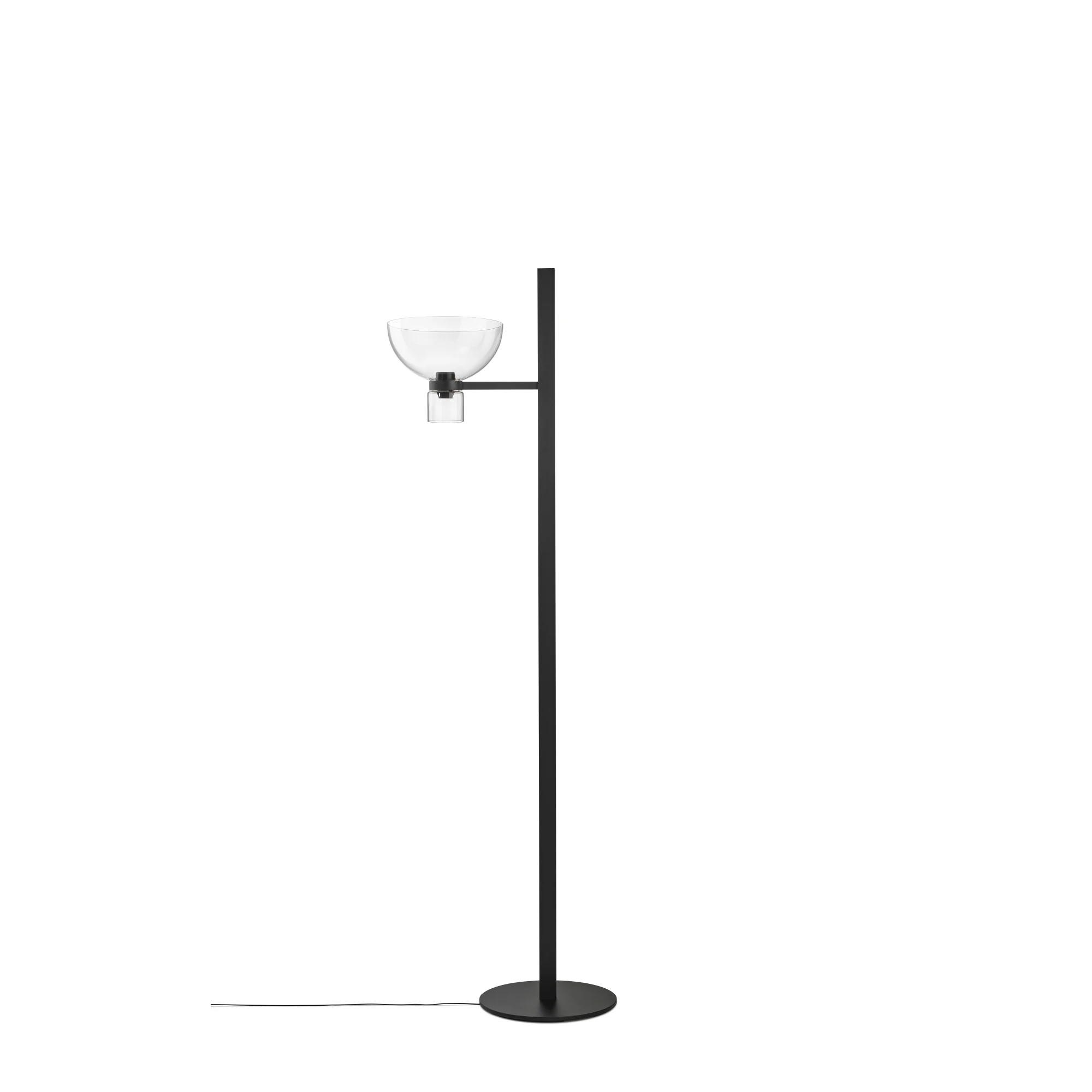 Flos Nocturne Floor Bowl in black
