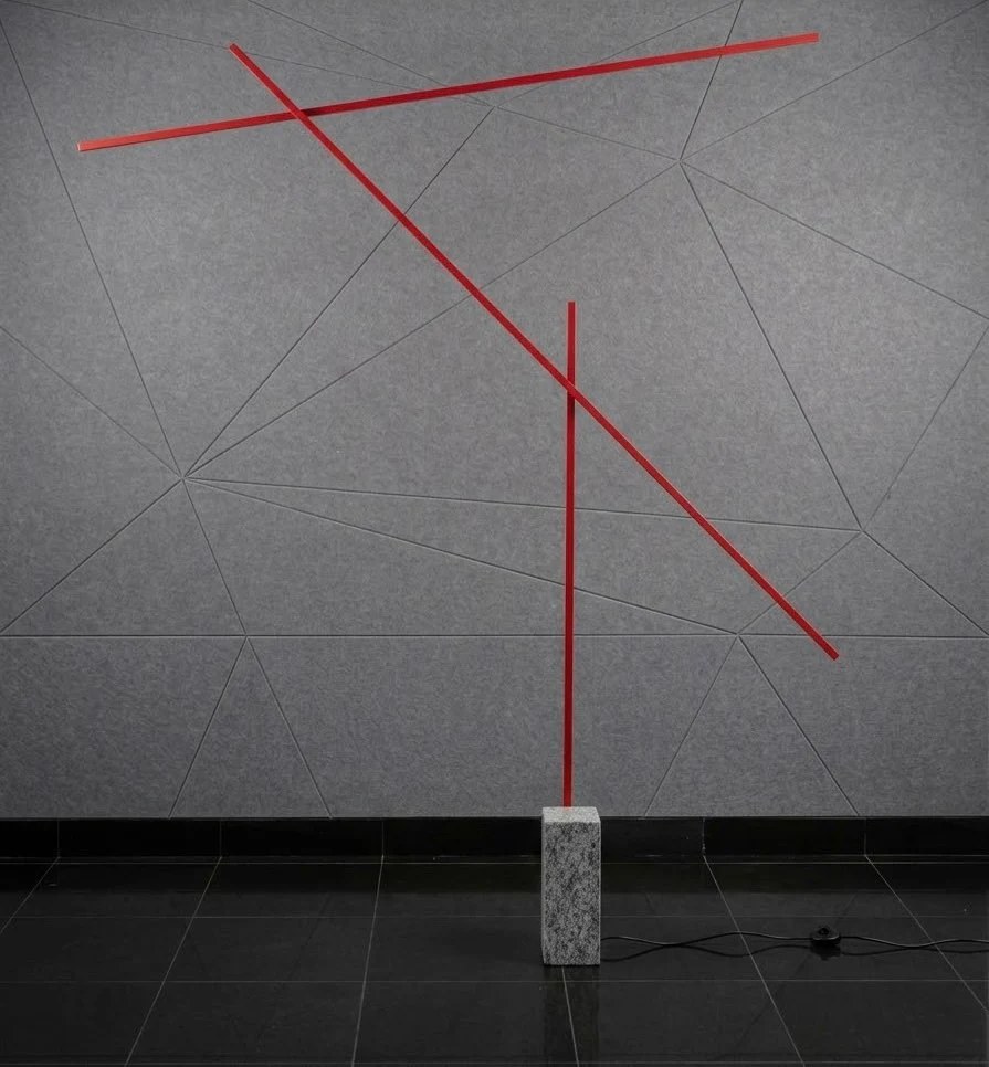 Flamingo floor lamp by Nemo, red, at Lightology Lab